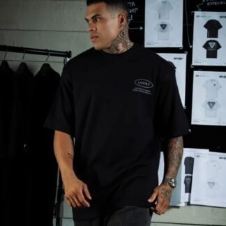 camiseta oversized lucky