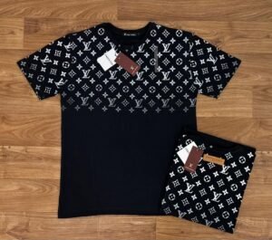 Camisa LV degradê do Nino Abravanel