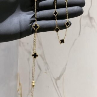 Conjunto Trevo “Colar & Pulseira”