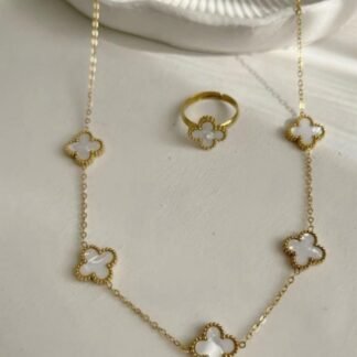 Conjunto Trevo “Colar & Brinco”